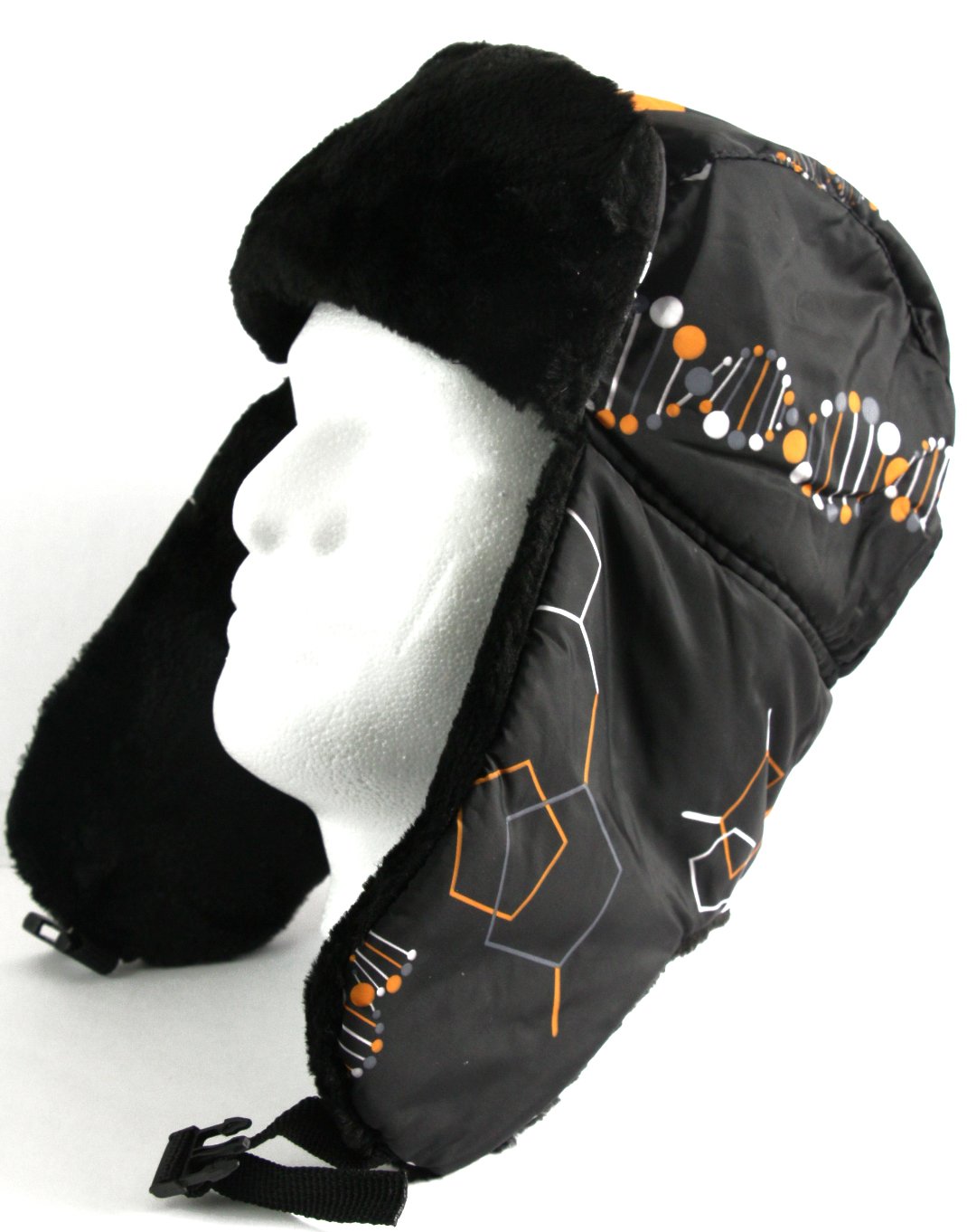 Sakkas Alex Unisex Ushanka Faux Fur Windproof Trapper Aviator Hat Removable Mask - Concordia Style Boutique