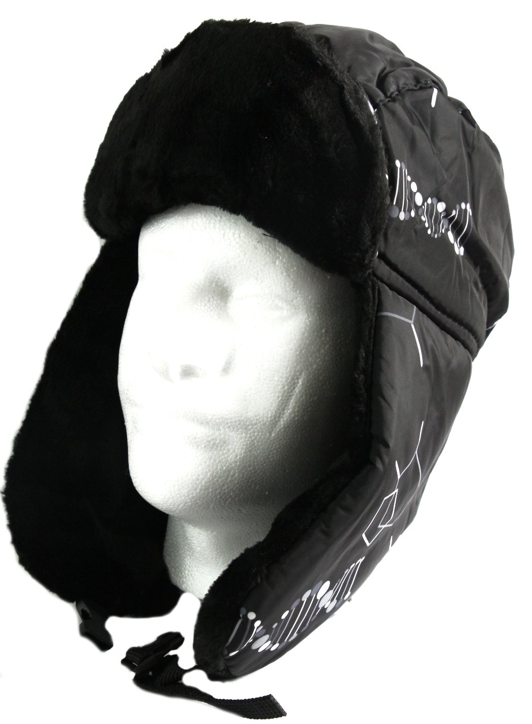 Sakkas Alex Unisex Ushanka Faux Fur Windproof Trapper Aviator Hat Removable Mask - Concordia Style Boutique