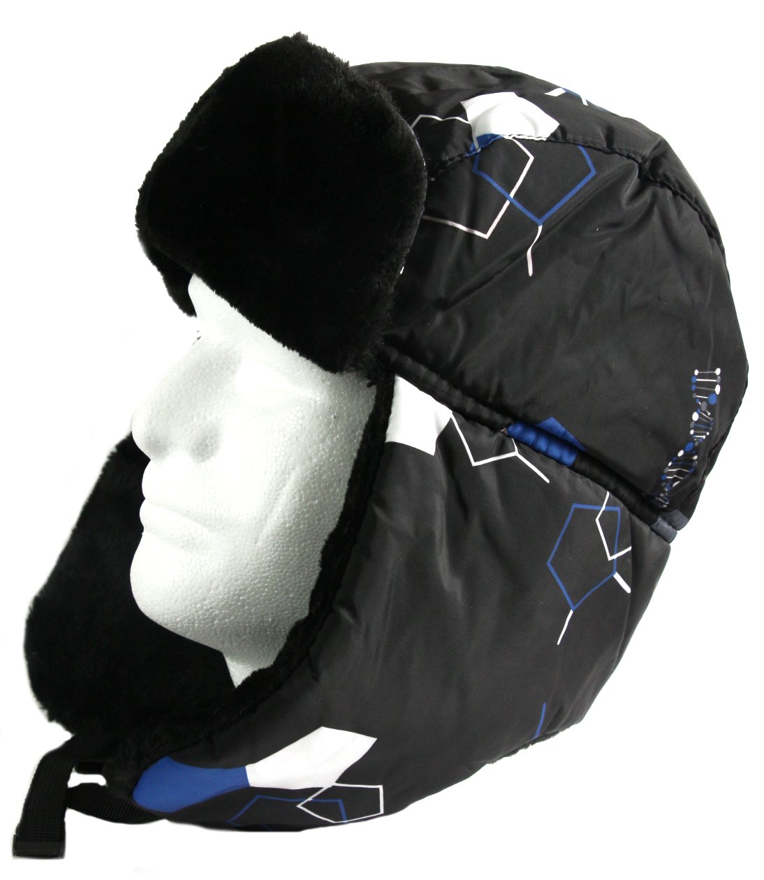 Sakkas Alex Unisex Ushanka Faux Fur Windproof Trapper Aviator Hat Removable Mask - Concordia Style Boutique