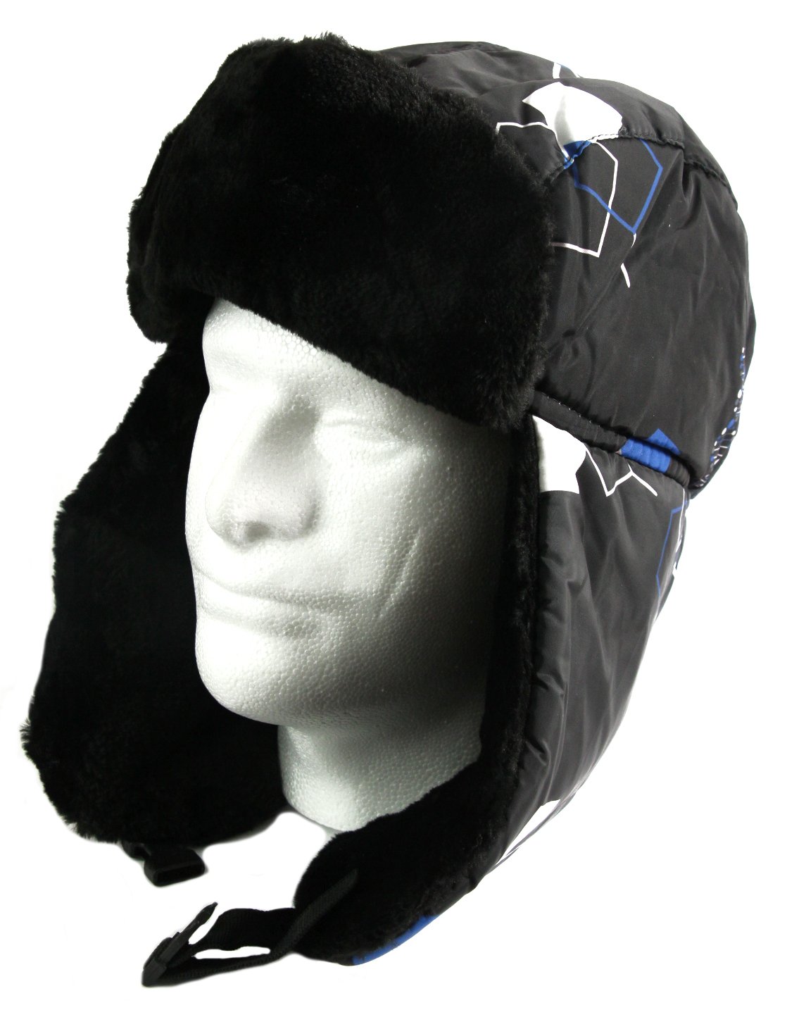 Sakkas Alex Unisex Ushanka Faux Fur Windproof Trapper Aviator Hat Removable Mask - Concordia Style Boutique