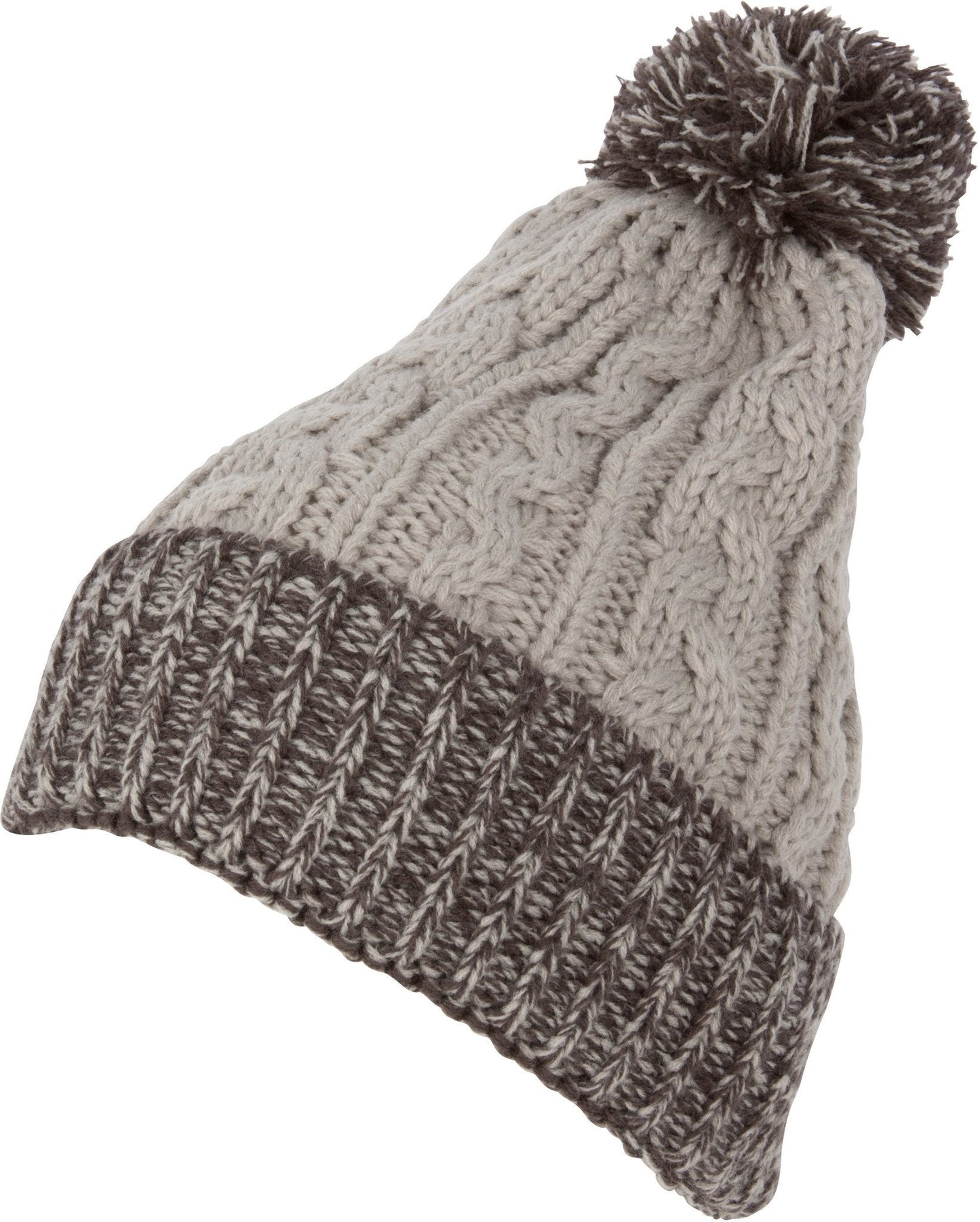 Sakkas Effie Unisex Heather Multi Colored Pom Pom Knit Beanie Hat - Concordia Style Boutique