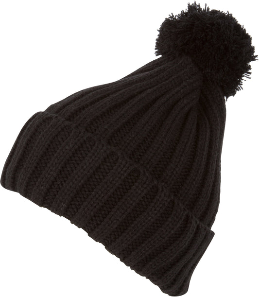 Sakkas Makena Unisex Pom Pom Solid Color Winter Beanie Cap - Concordia Style Boutique