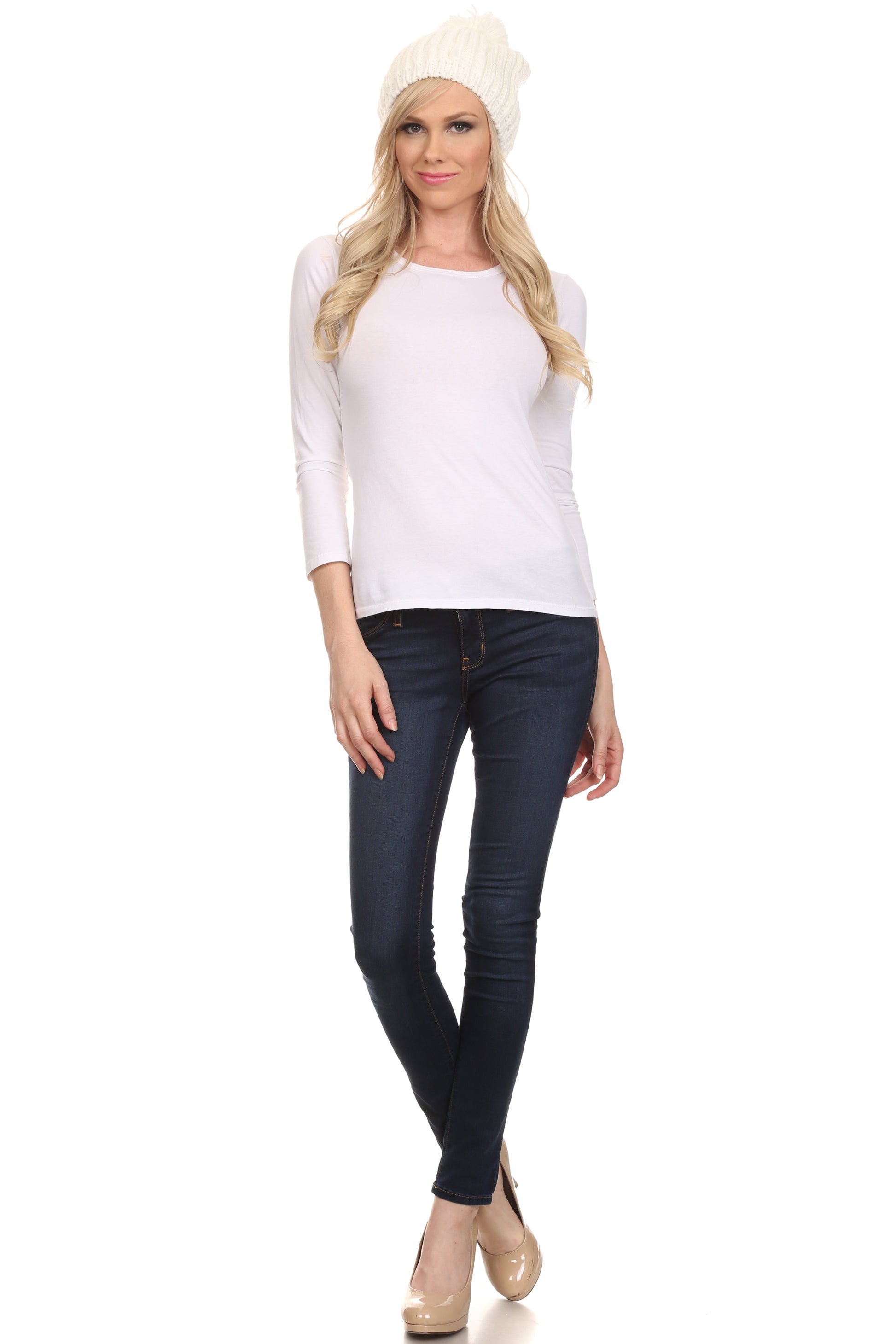 Sakkas Lax Wide Unisex Cable Knit Large Pom Pom Bobble Beanie Hat Cap - Concordia Style Boutique