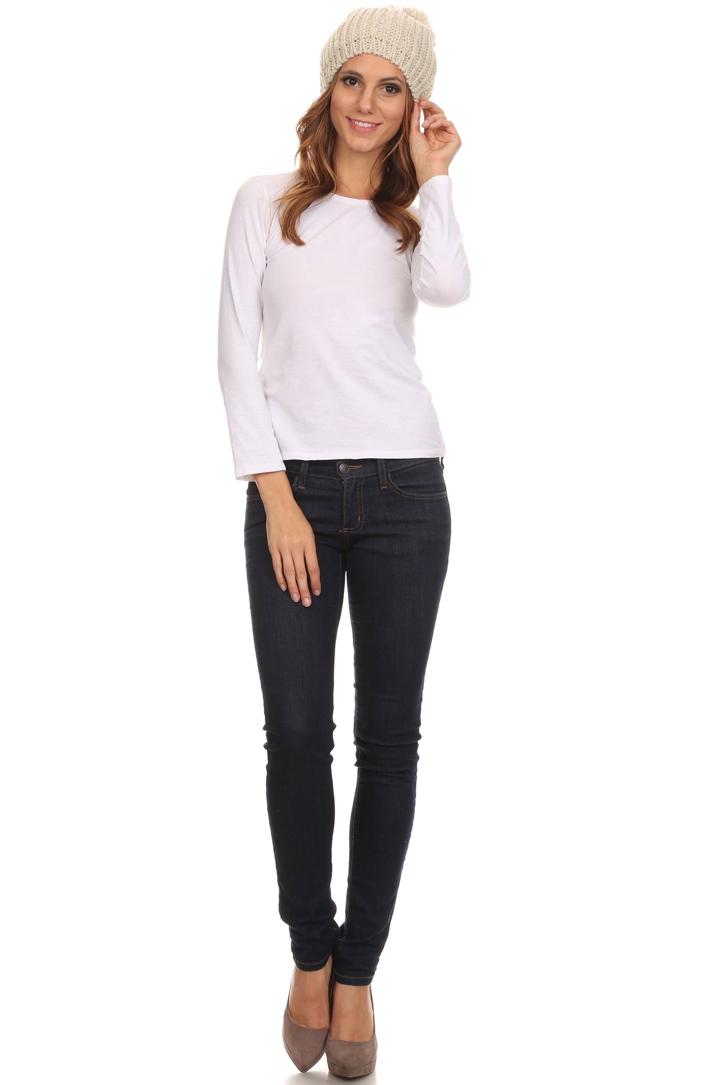 Sakkas Lax Wide Unisex Cable Knit Large Pom Pom Bobble Beanie Hat Cap - Concordia Style Boutique