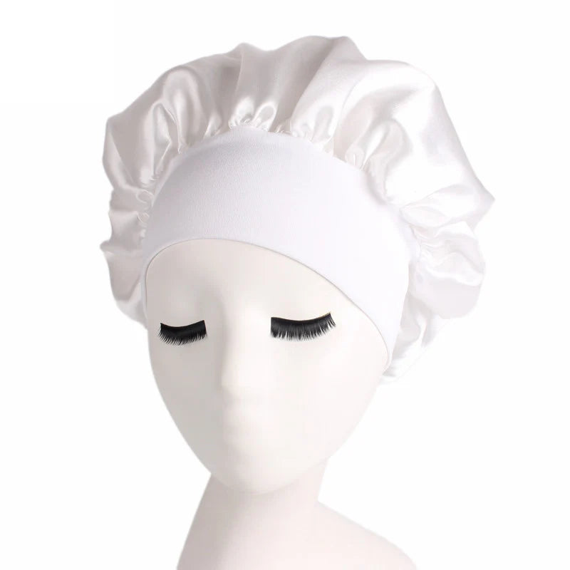 Satin Hair Bonnet / Styling Cap (1 pc)