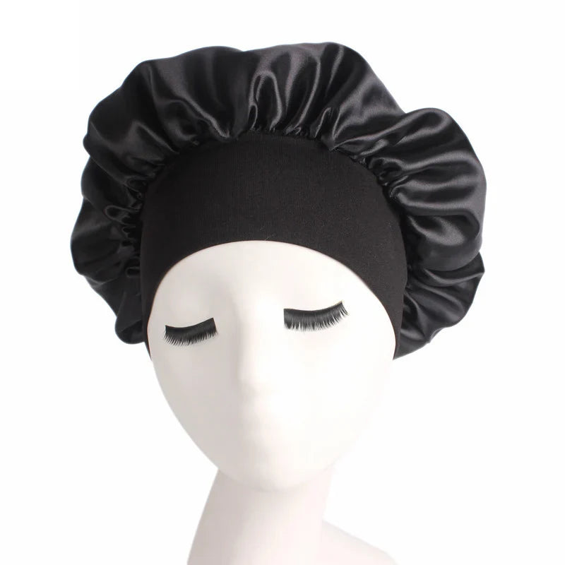 Satin Hair Bonnet / Styling Cap (1 pc)