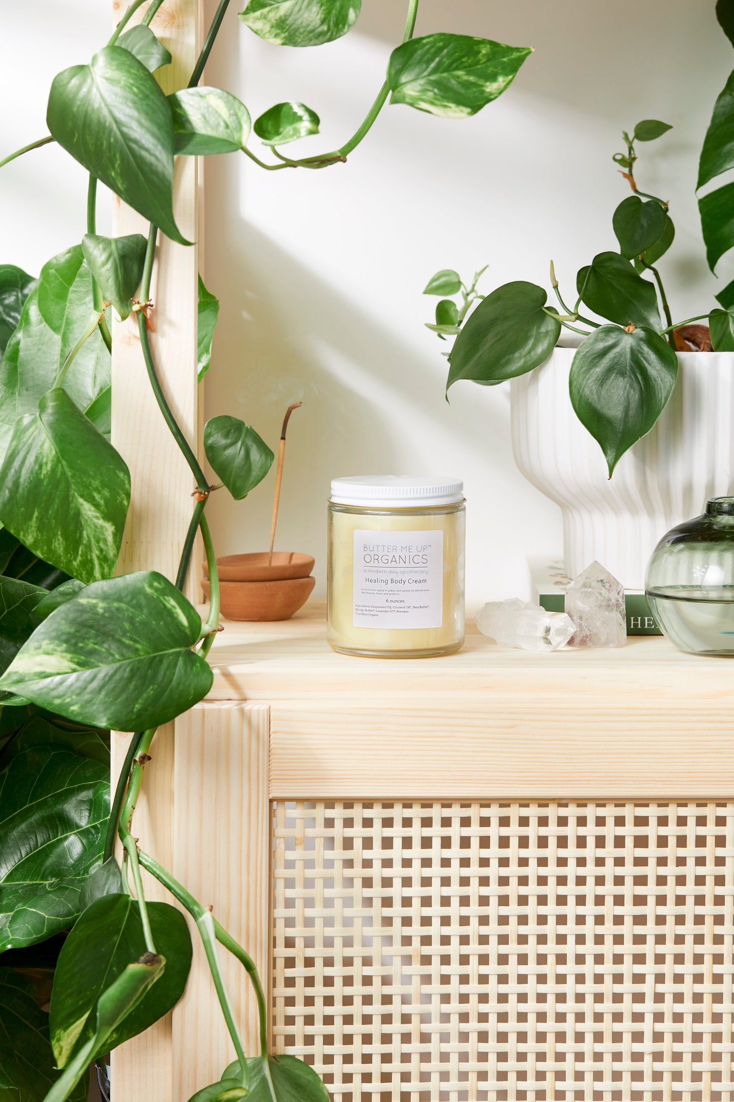 Healing Body Cream / organic body lotion / winter skin / dry skin / deep moisturizer - Concordia Style Boutique