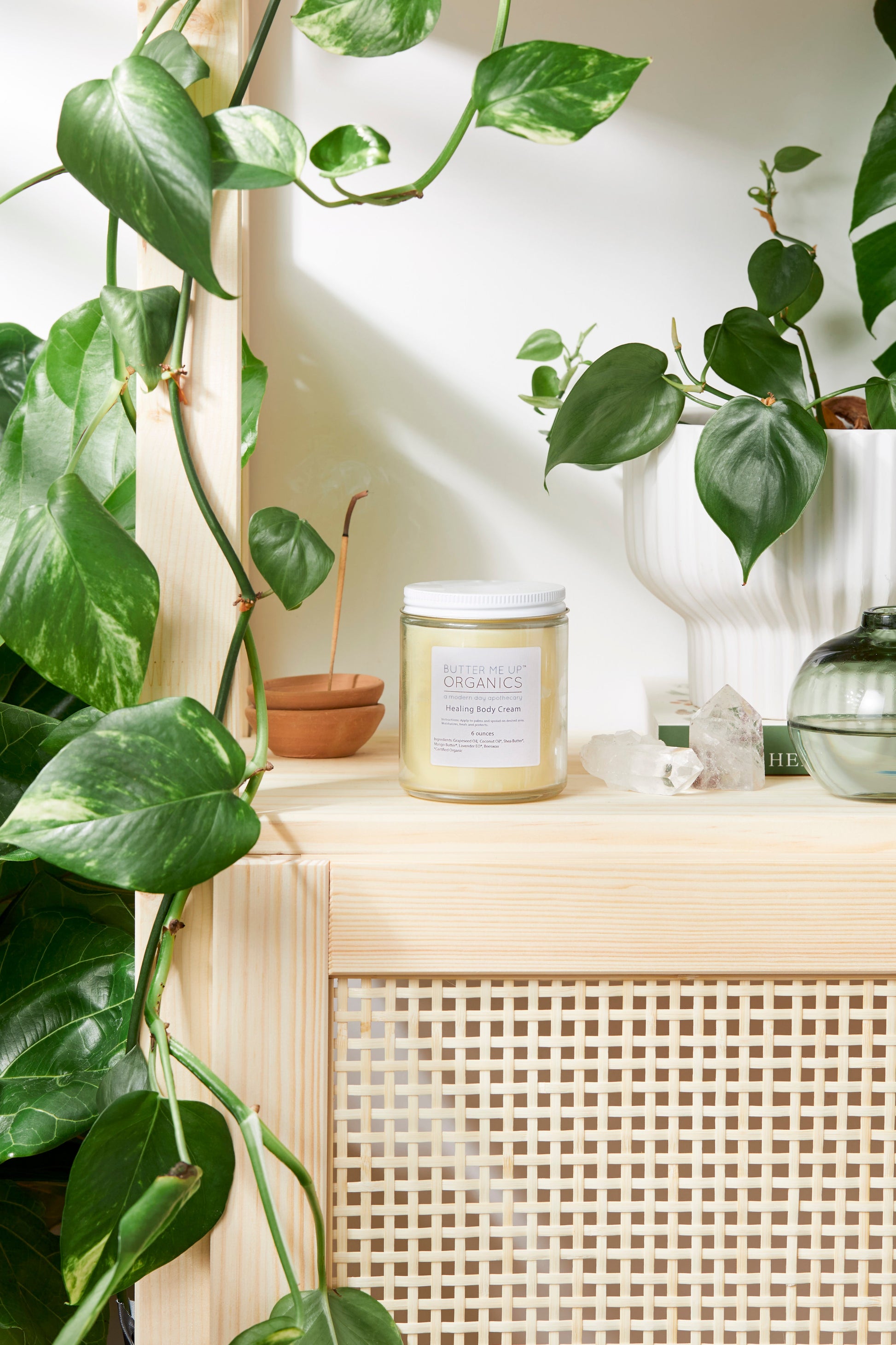 Healing Body Cream / organic body lotion / winter skin / dry skin / deep moisturizer - Concordia Style Boutique