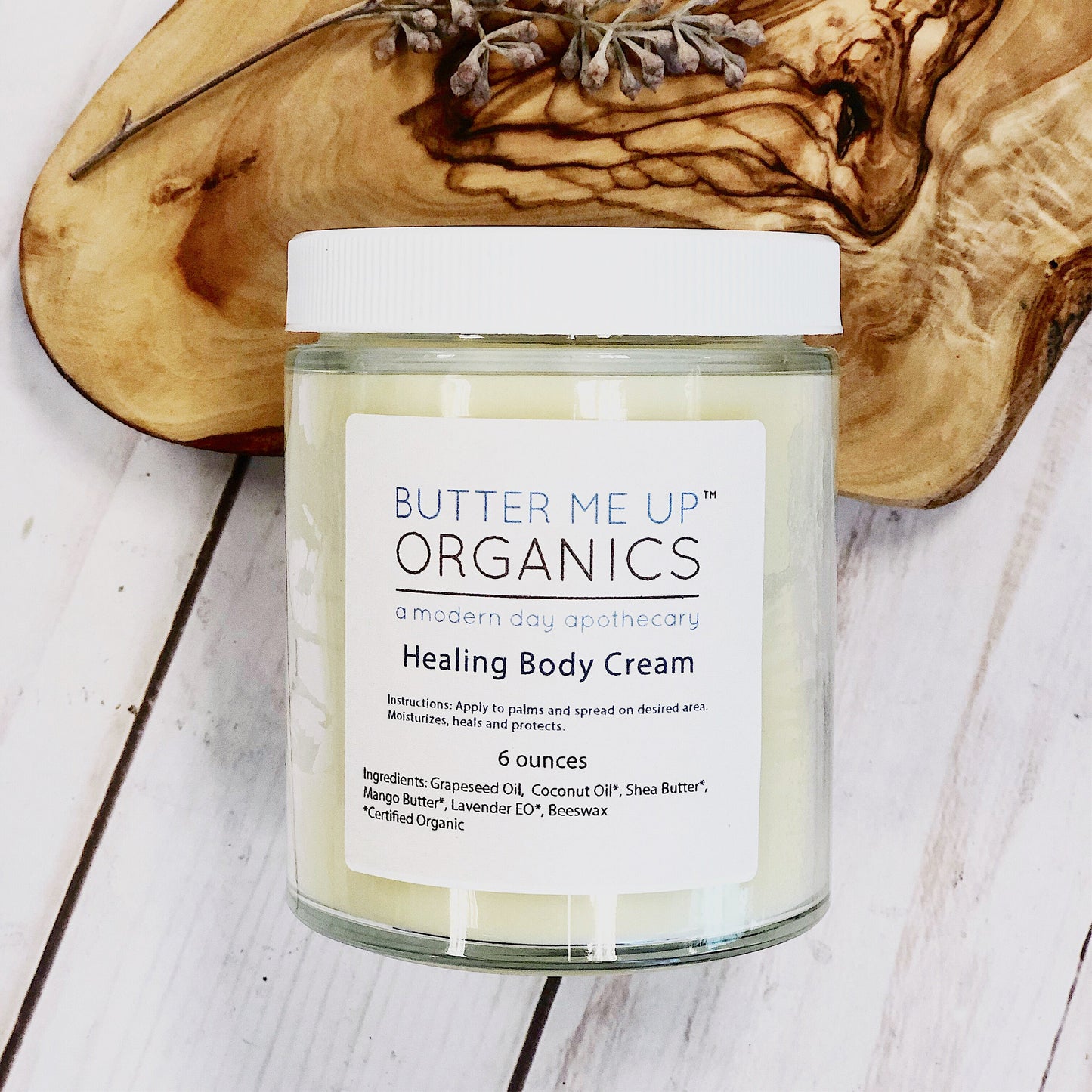 Healing Body Cream / organic body lotion / winter skin / dry skin / deep moisturizer - Concordia Style Boutique