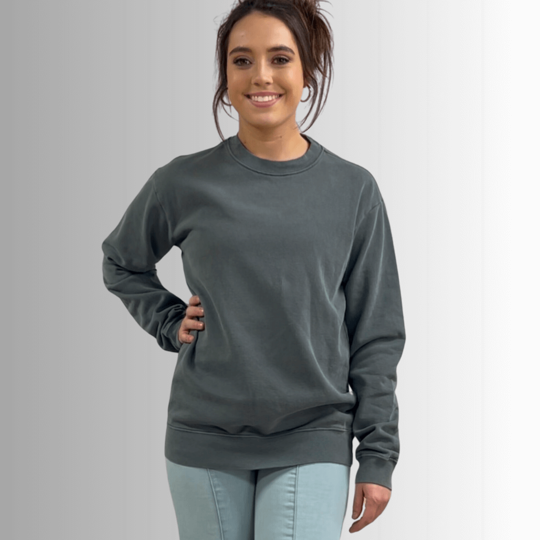 Brynlee Heavyweight Crew Neck Fleece Sweatshirt - Concordia Style Boutique