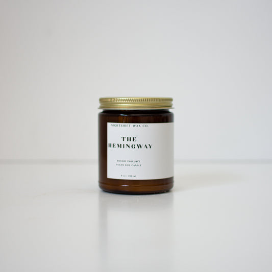 The Hemingway Soy Candle - Premium Candle from Nightshift Wax Co. - Just $20! Shop now at Concordia Style Boutique
