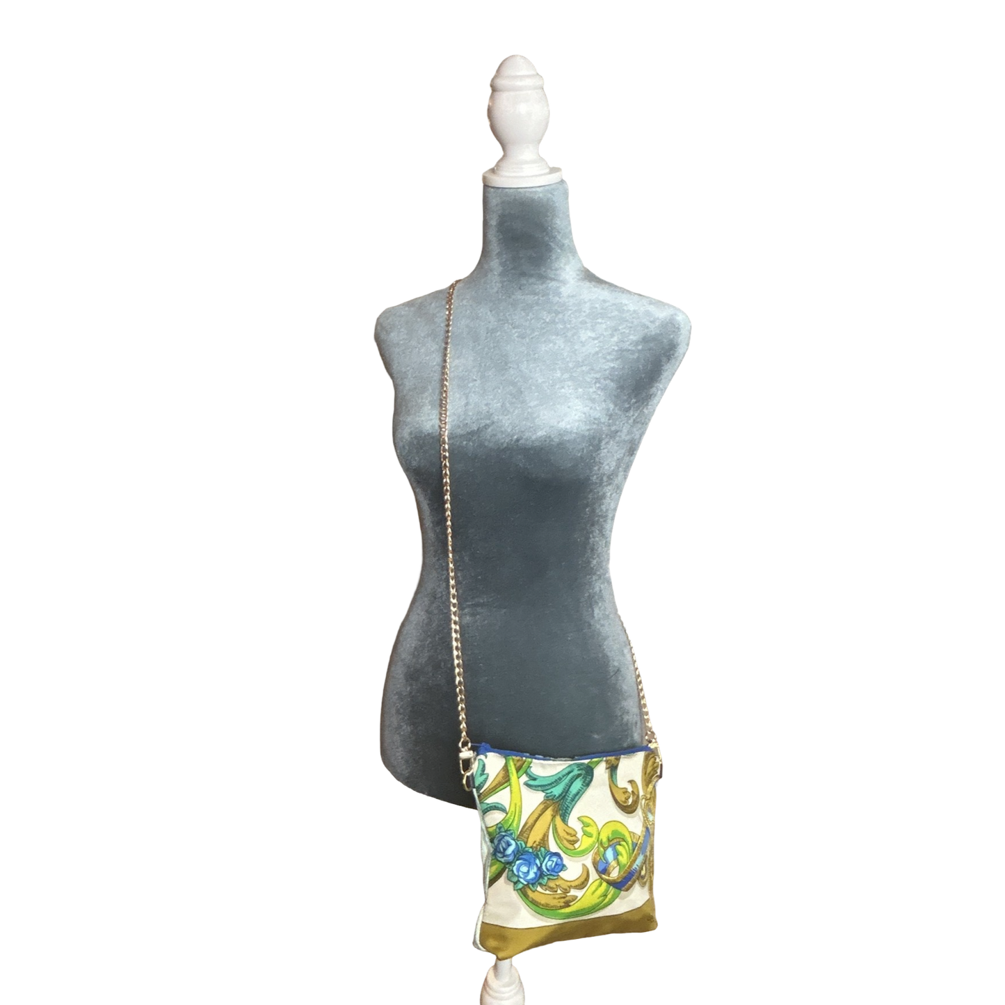 Mors a la Conetable Vintage Scarf Crossbody Bag