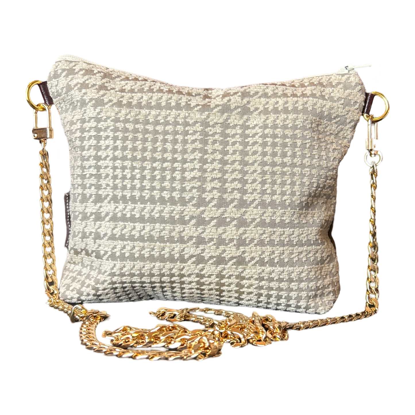 Cannes et Pommeaux Vintage Scarf Crossbody Bag