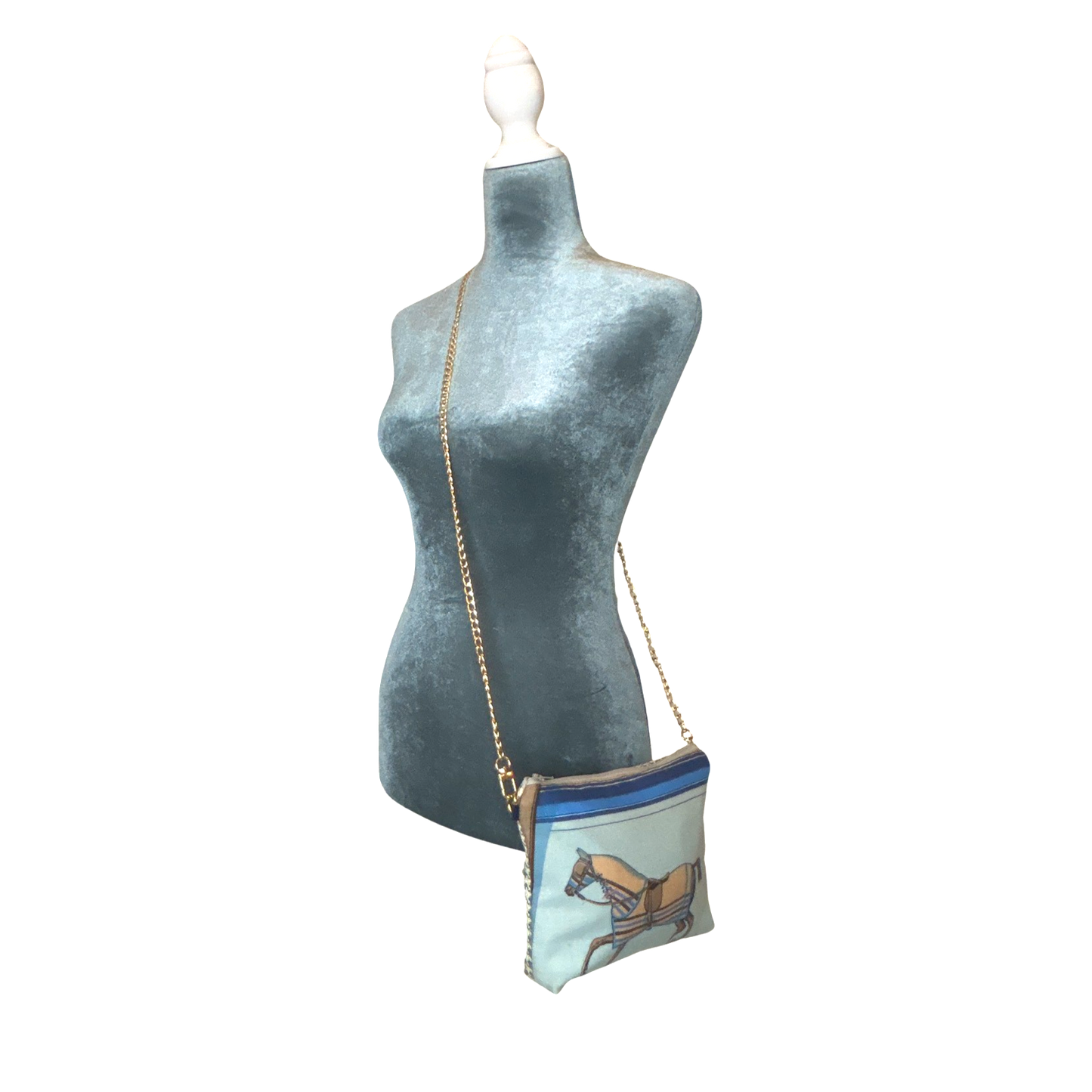 Couvertures et Tenues du Jour Vintage Cashmere & Silk Scarf Crossbody Bag