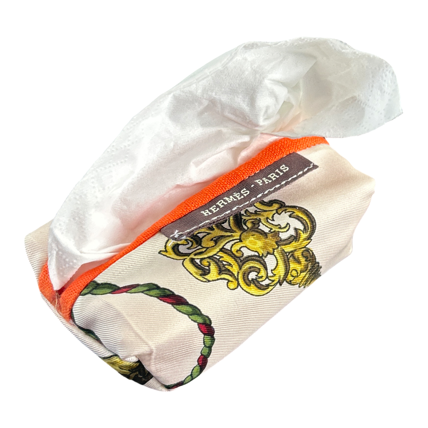 Cles Vintage Scarf Travel Tissue Pouch