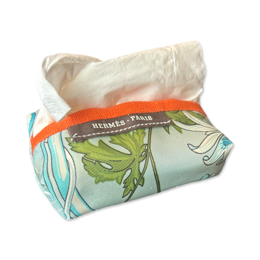 Farandole Vintage Scarf Travel Tissue Pouch
