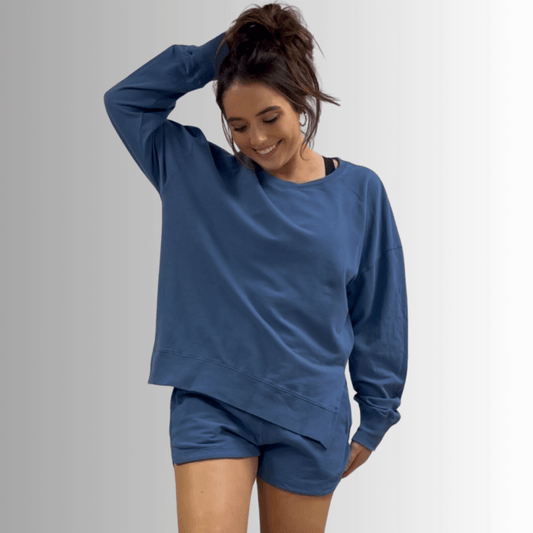 Tessa Lightweight French Terry Sweatshirt - Concordia Style Boutique