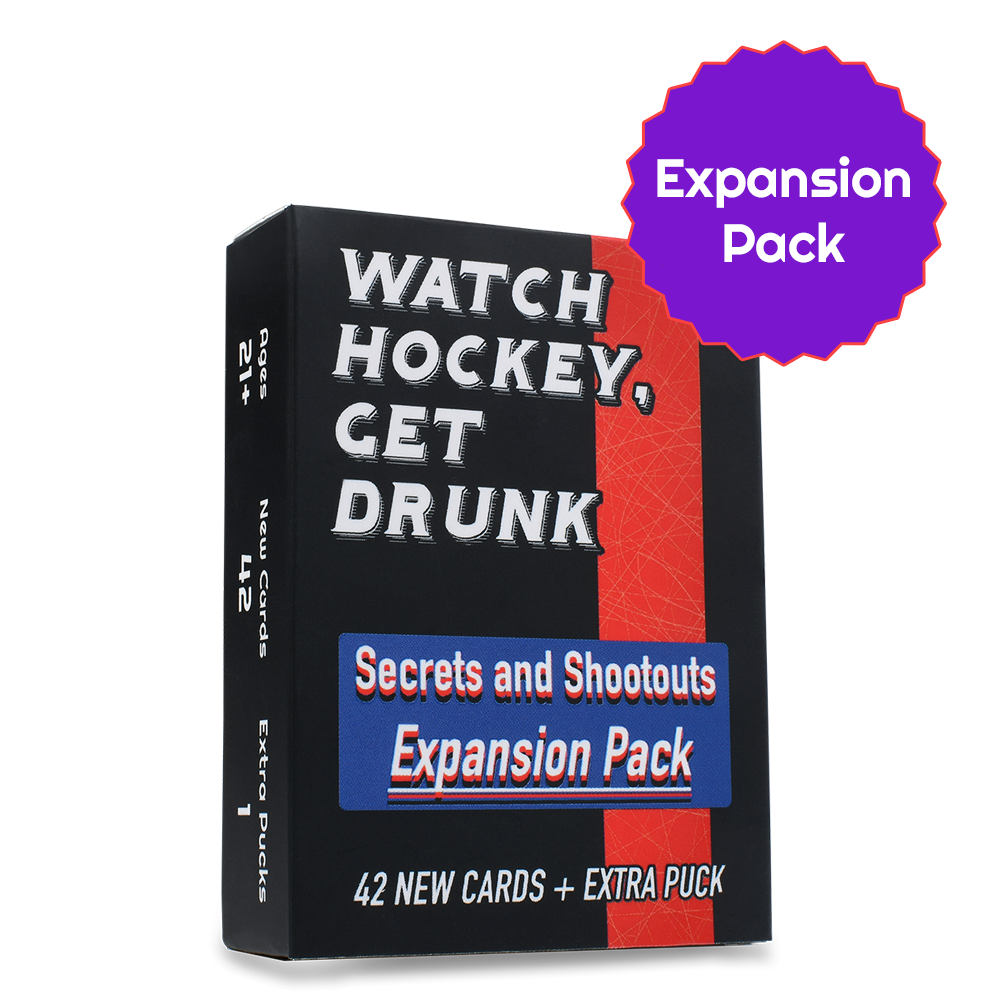 Secrets and Shootouts EXPANSION PACK for Watch Hockey, Get Drunk - Concordia Style Boutique