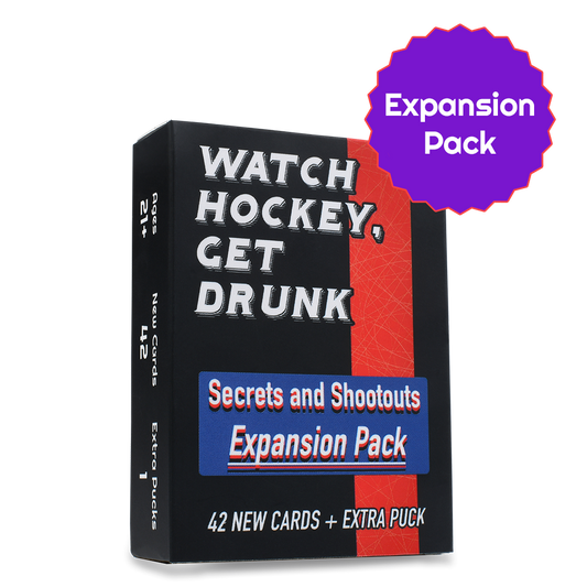 Secrets and Shootouts EXPANSION PACK for Watch Hockey, Get Drunk - Concordia Style Boutique