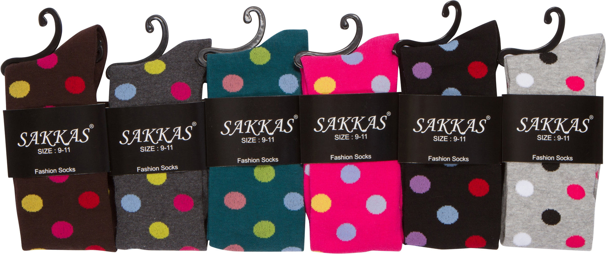 Sakkas Women's Cotton Blend Knee High Socks Assorted Pack - Concordia Style Boutique