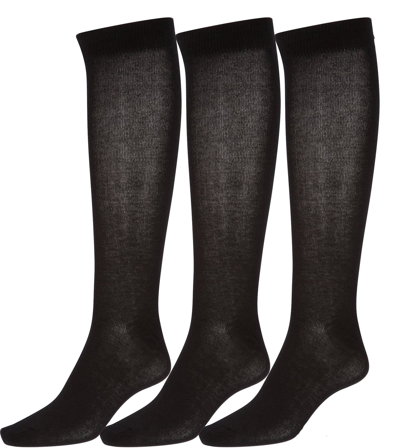 Sakkas Women's Cotton Blend Knee High Socks Assorted Pack - Concordia Style Boutique