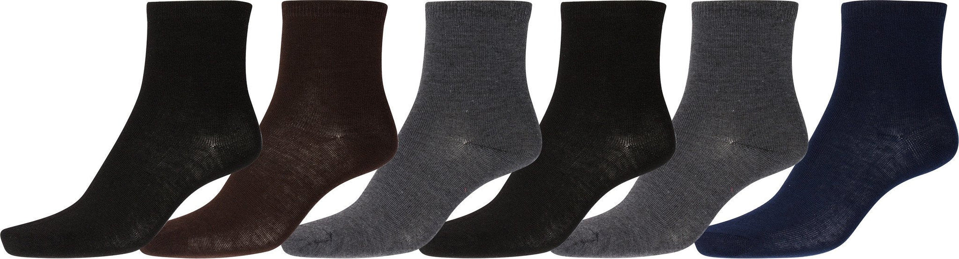 Sakkas Boy's Playful Pattern Assorted Crew Socks 6-Pack - Concordia Style Boutique