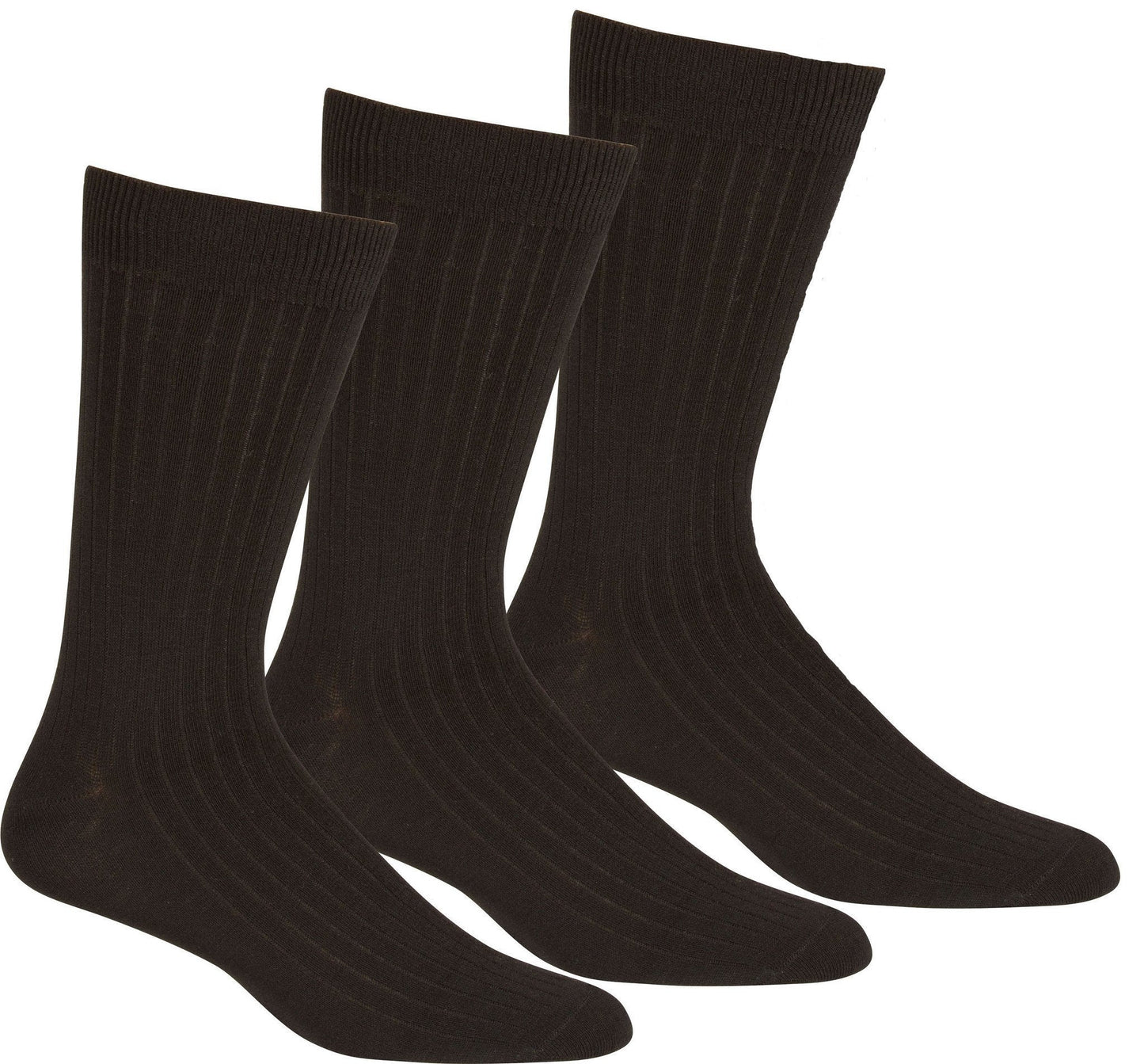 Sakkas Mens Cotton Blend Pattern And Ribbed Dress Socks Value 6-Pack - Concordia Style Boutique