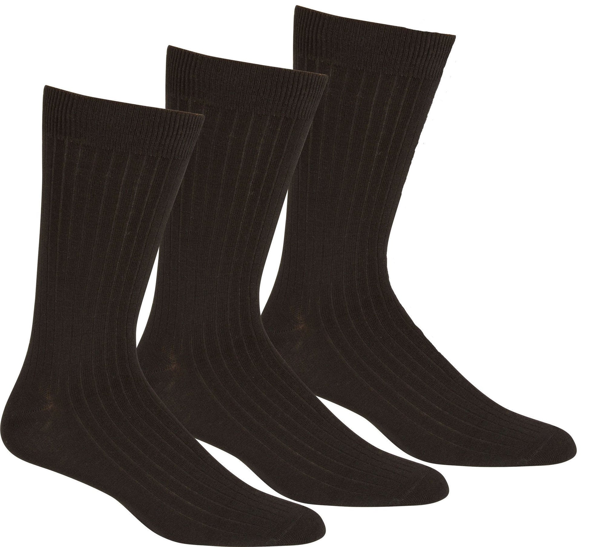 Sakkas Mens Cotton Blend Pattern And Ribbed Dress Socks Value 6-Pack - Concordia Style Boutique