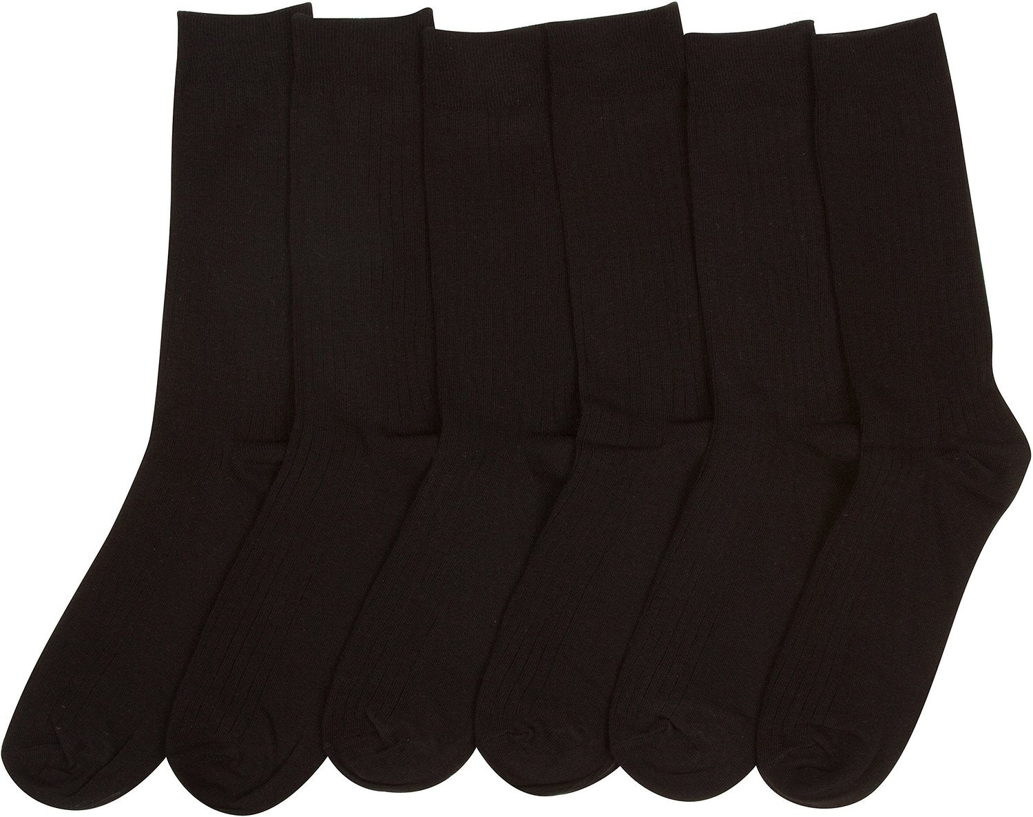 Sakkas Men's Cotton Blend Ribbed Dress Socks - Concordia Style Boutique