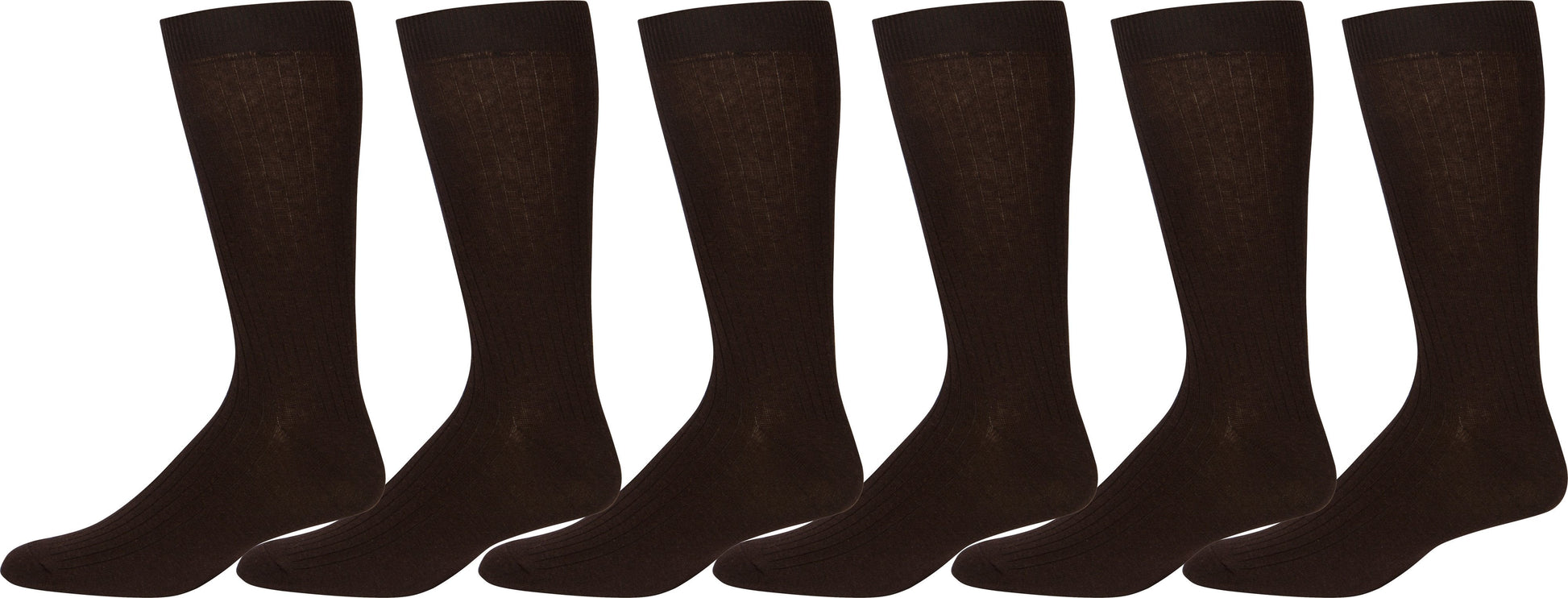 Sakkas Men's Cotton Blend Ribbed Dress Socks - Concordia Style Boutique