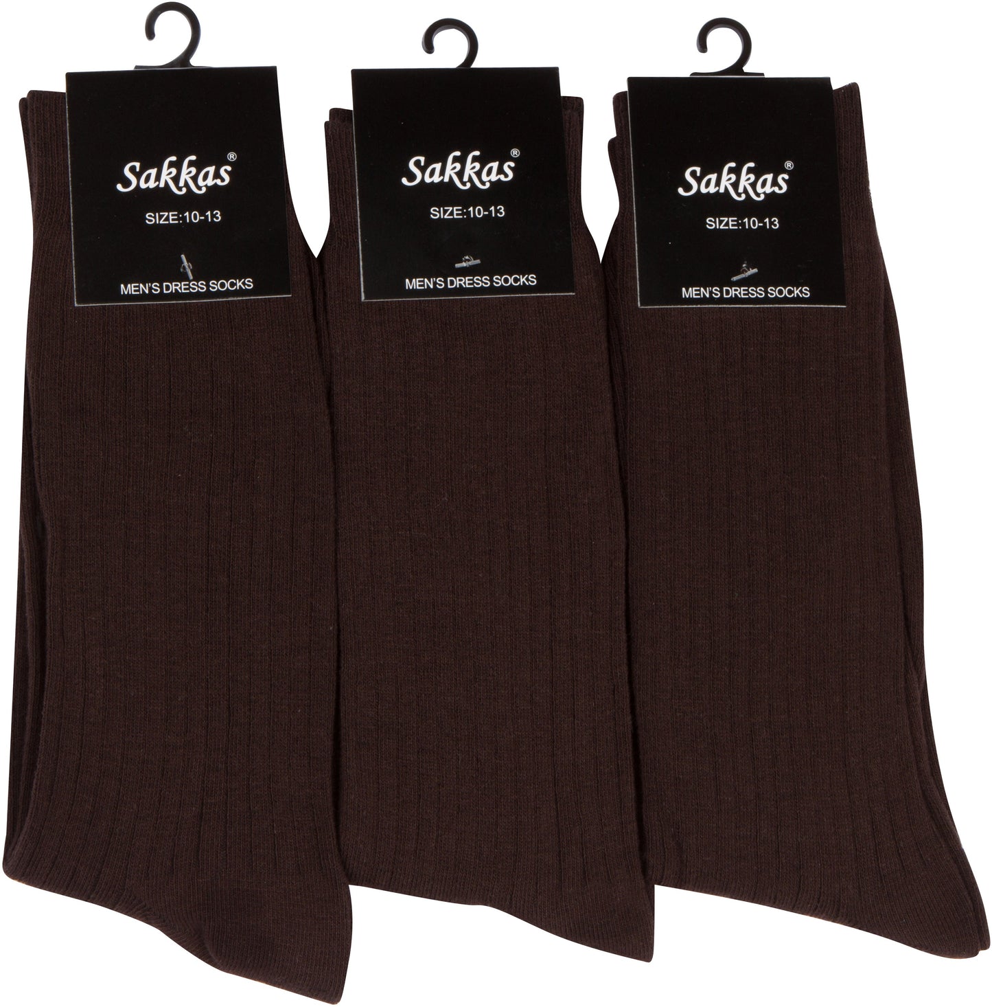 Sakkas Men's Cotton Blend Ribbed Dress Socks - Concordia Style Boutique