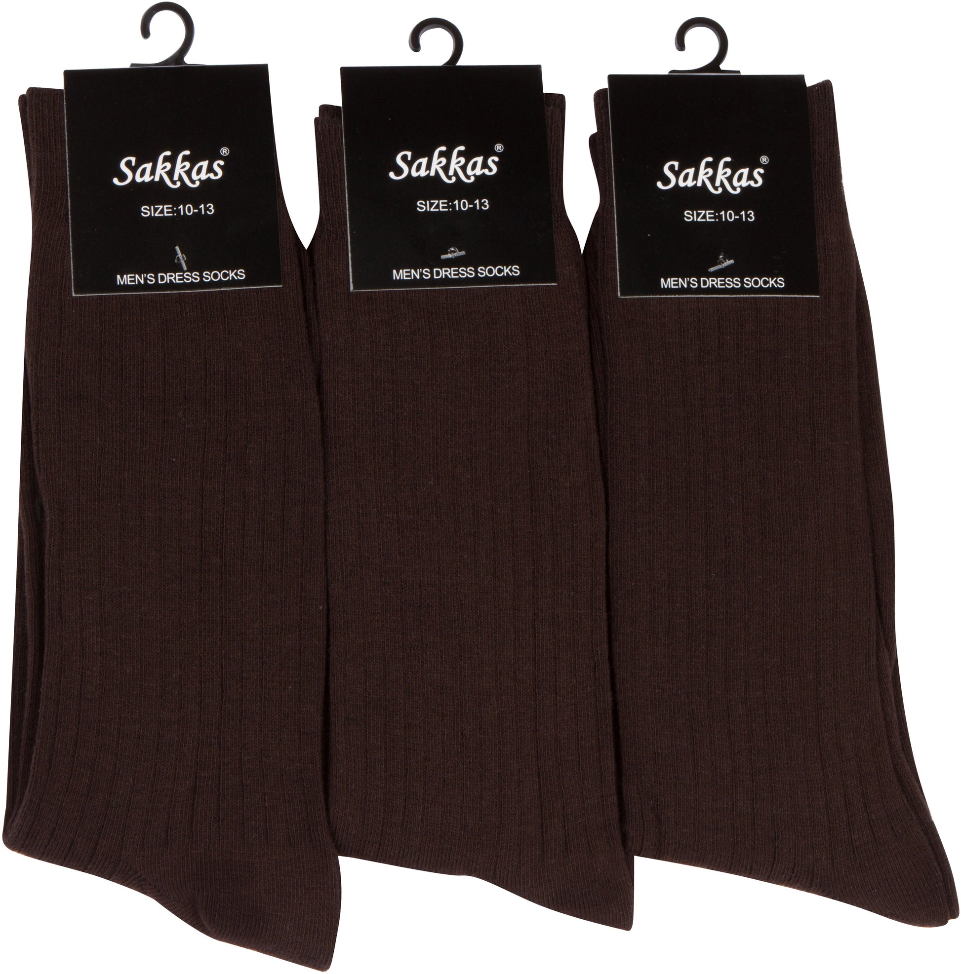 Sakkas Men's Cotton Blend Ribbed Dress Socks - Concordia Style Boutique
