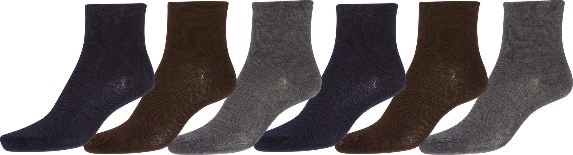 Sakkas Girl's Creative Fun Cotton Blend Crew Socks Assorted Color 6-Pack - Concordia Style Boutique