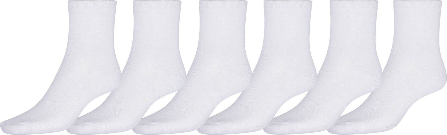 Sakkas Girl's Creative Fun Cotton Blend Crew Socks Assorted Color 6-Pack - Concordia Style Boutique