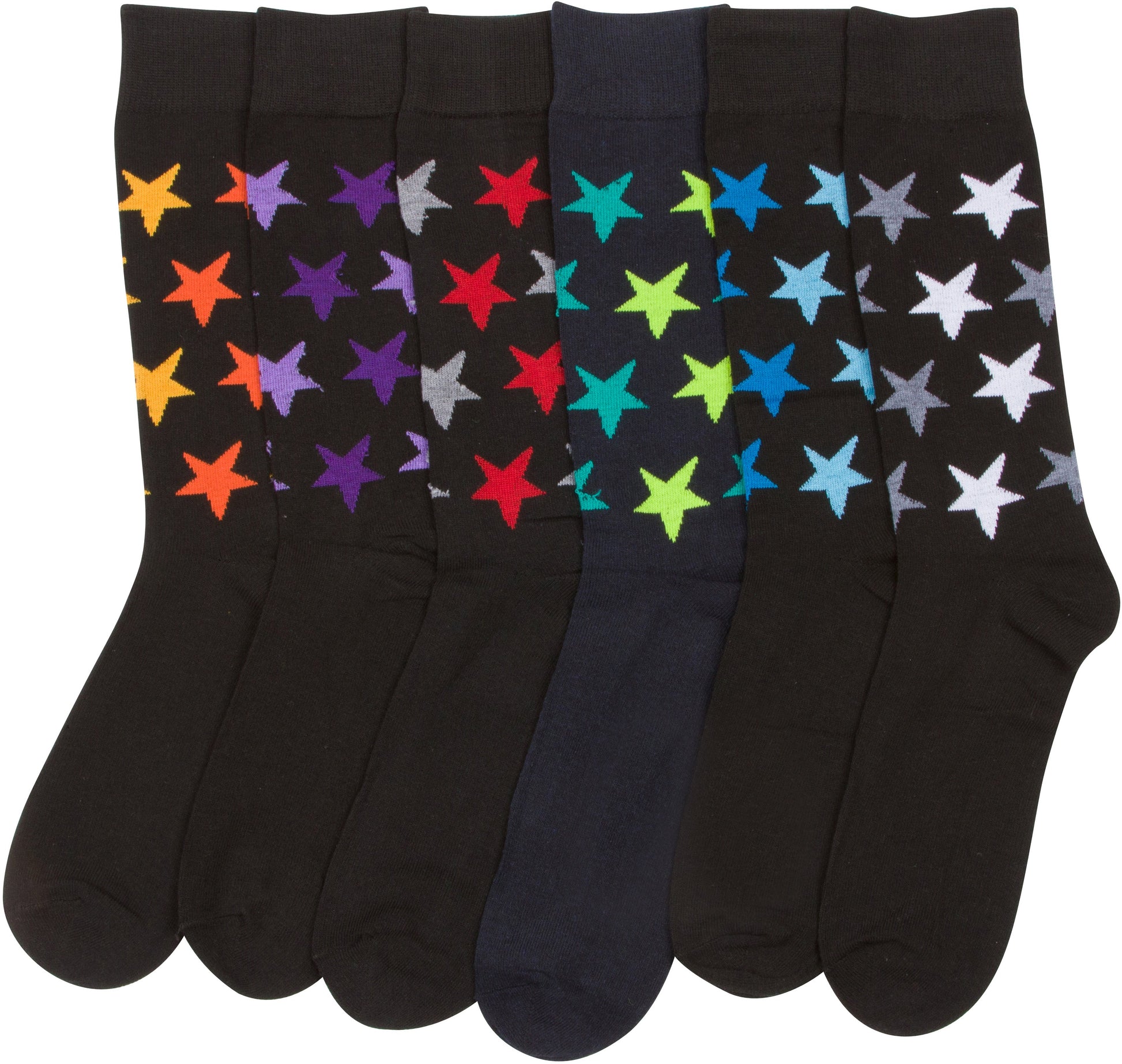 Sakkas Men's Classic Patterned Dress Socks Value 6-Pack - Concordia Style Boutique
