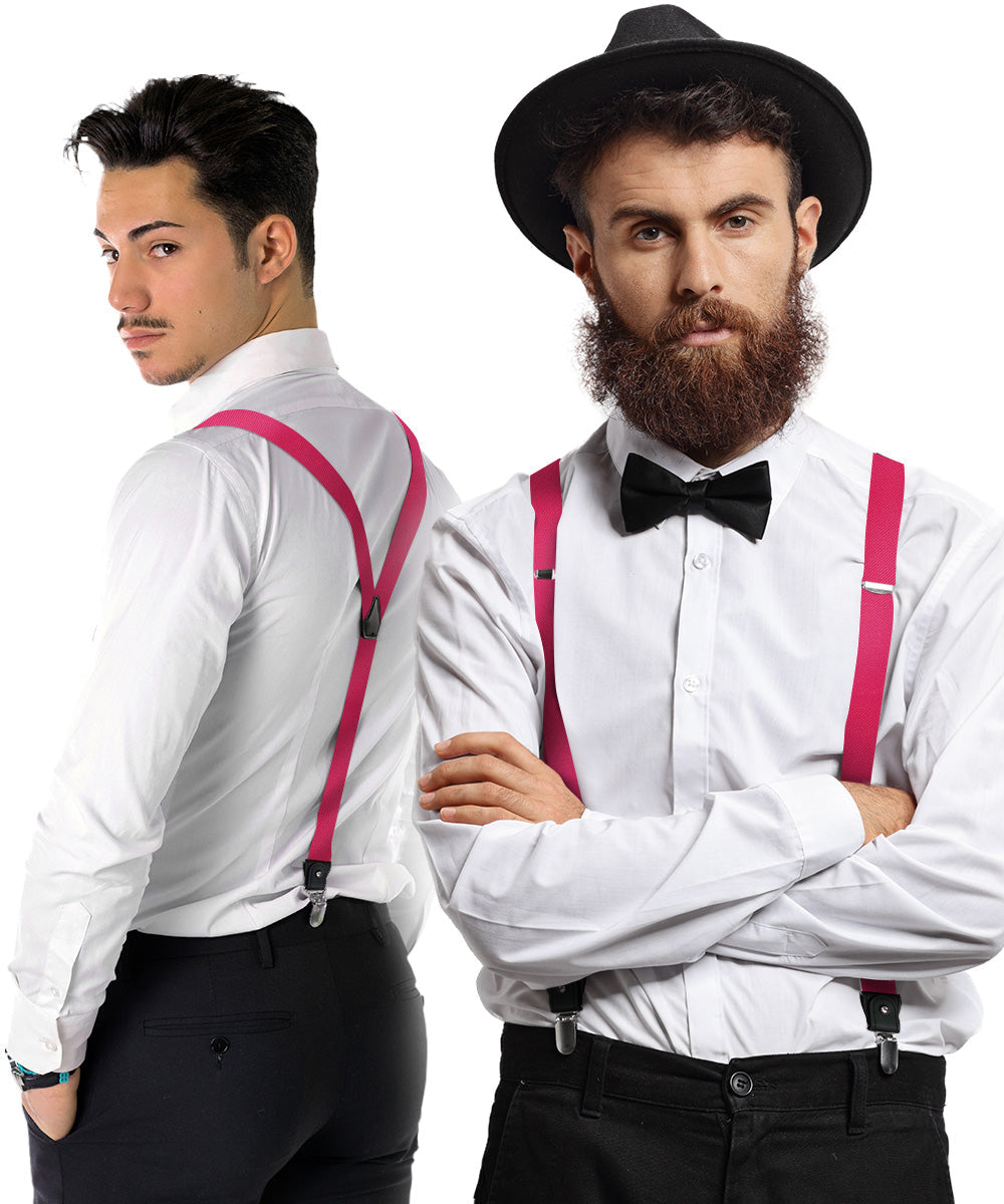 Vittorio Farina Men's Convertible Suspender in Gift Box: 70% Polyester & 30% Elastomer - Concordia Style Boutique