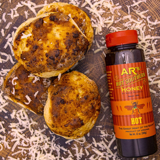 Hot Southern Honey Dubliner Irish Cheese Scones - Concordia Style Boutique