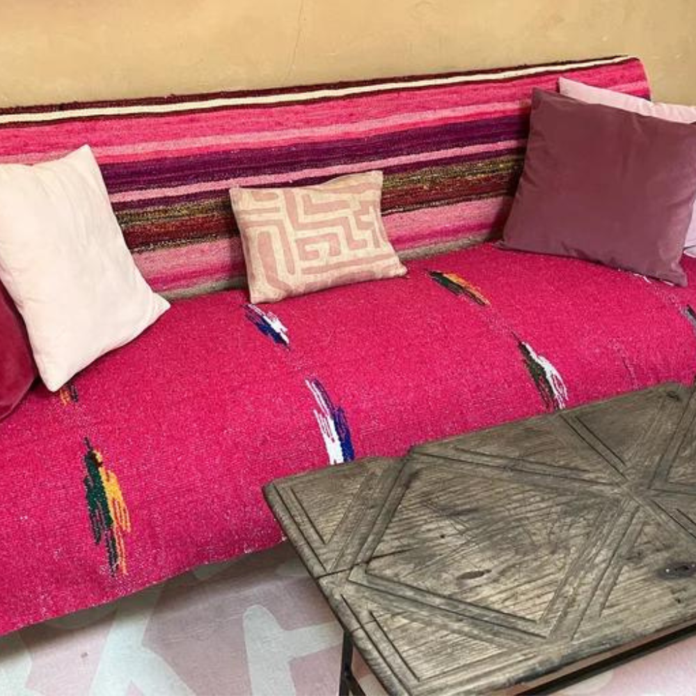 Hot Pink Baja Thunderbird Blanket - Concordia Style Boutique