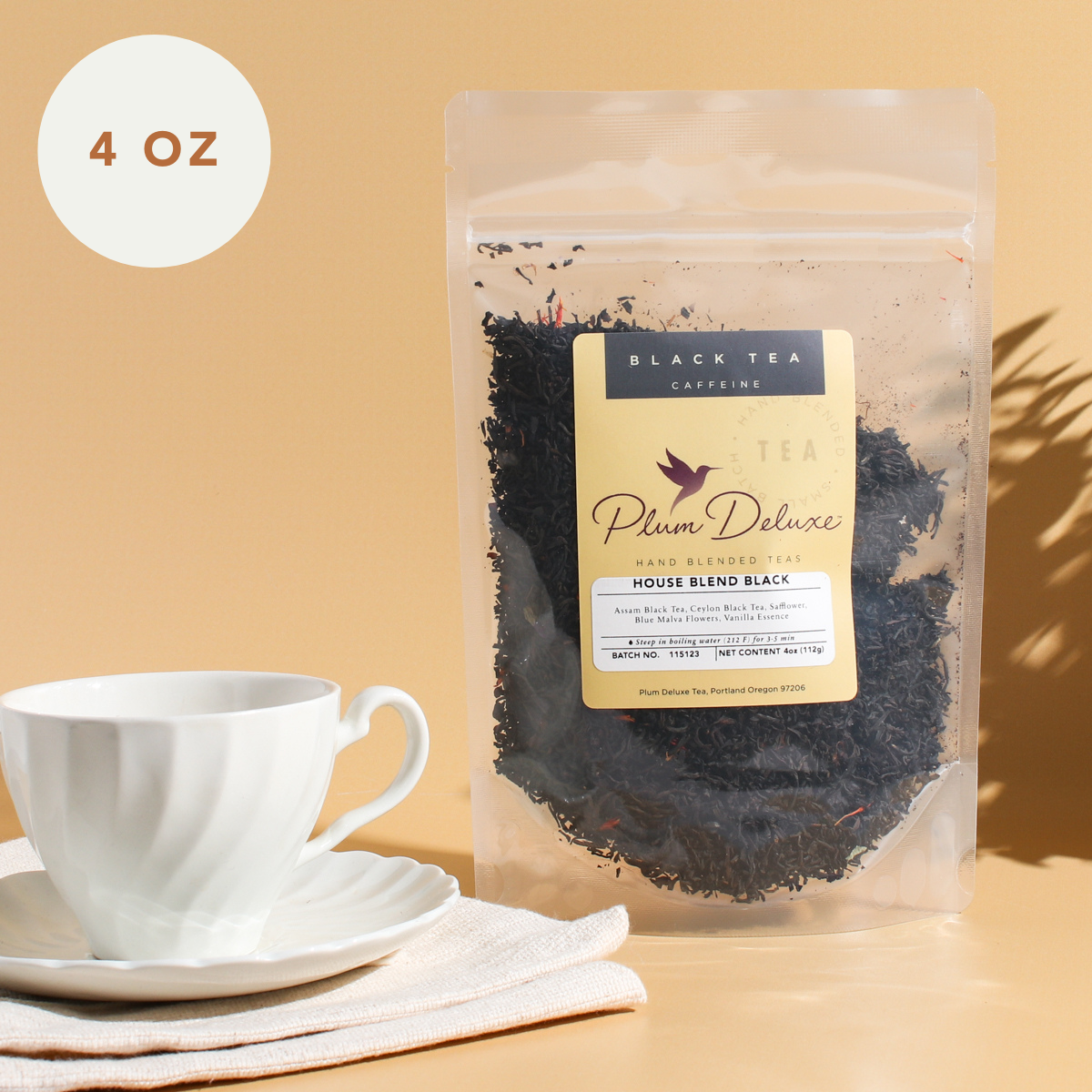 House Blend Black Tea (Creamy Vanilla English Breakfast) - Concordia Style Boutique