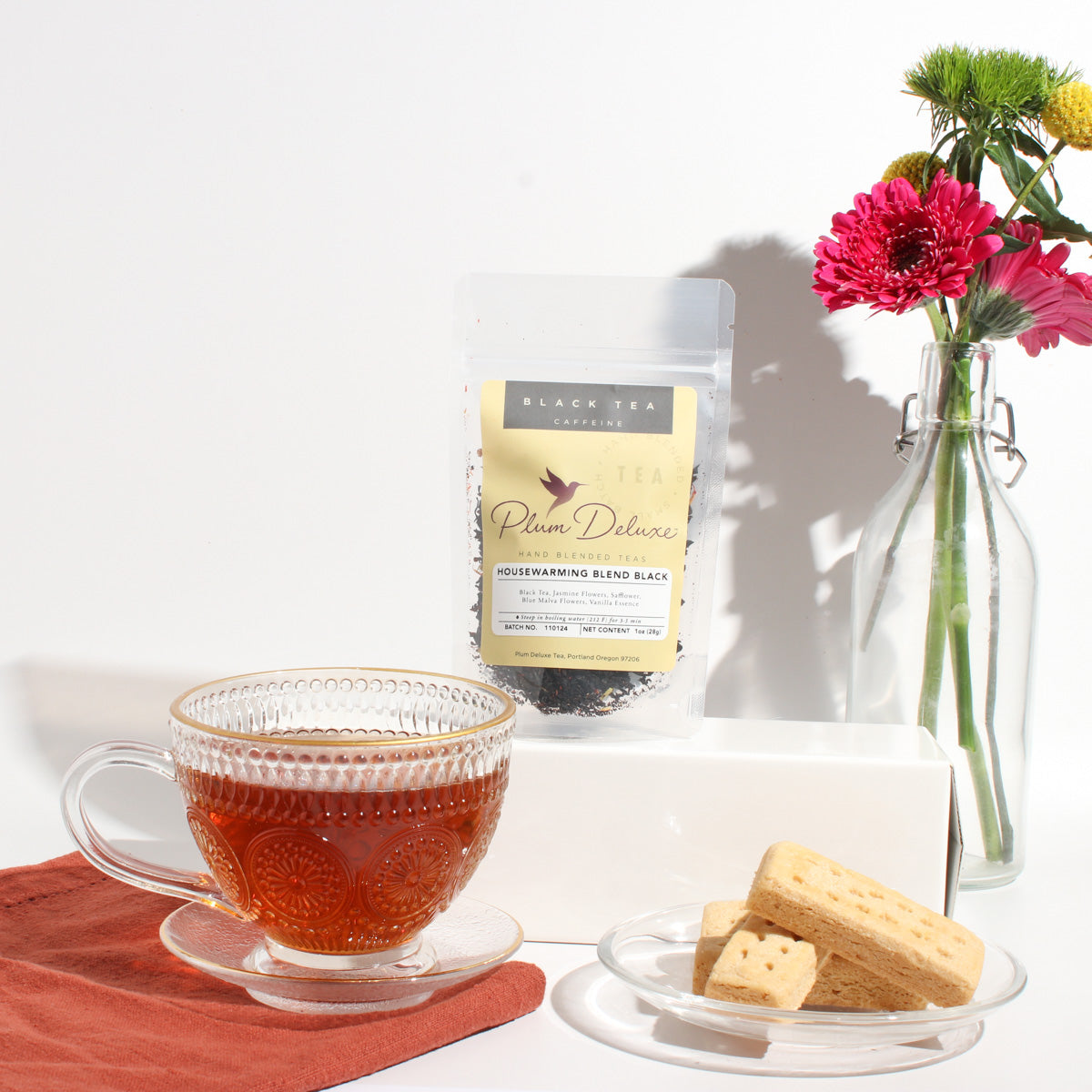 Housewarming Blend Black Tea (Vanilla Creme Brulee) - Concordia Style Boutique
