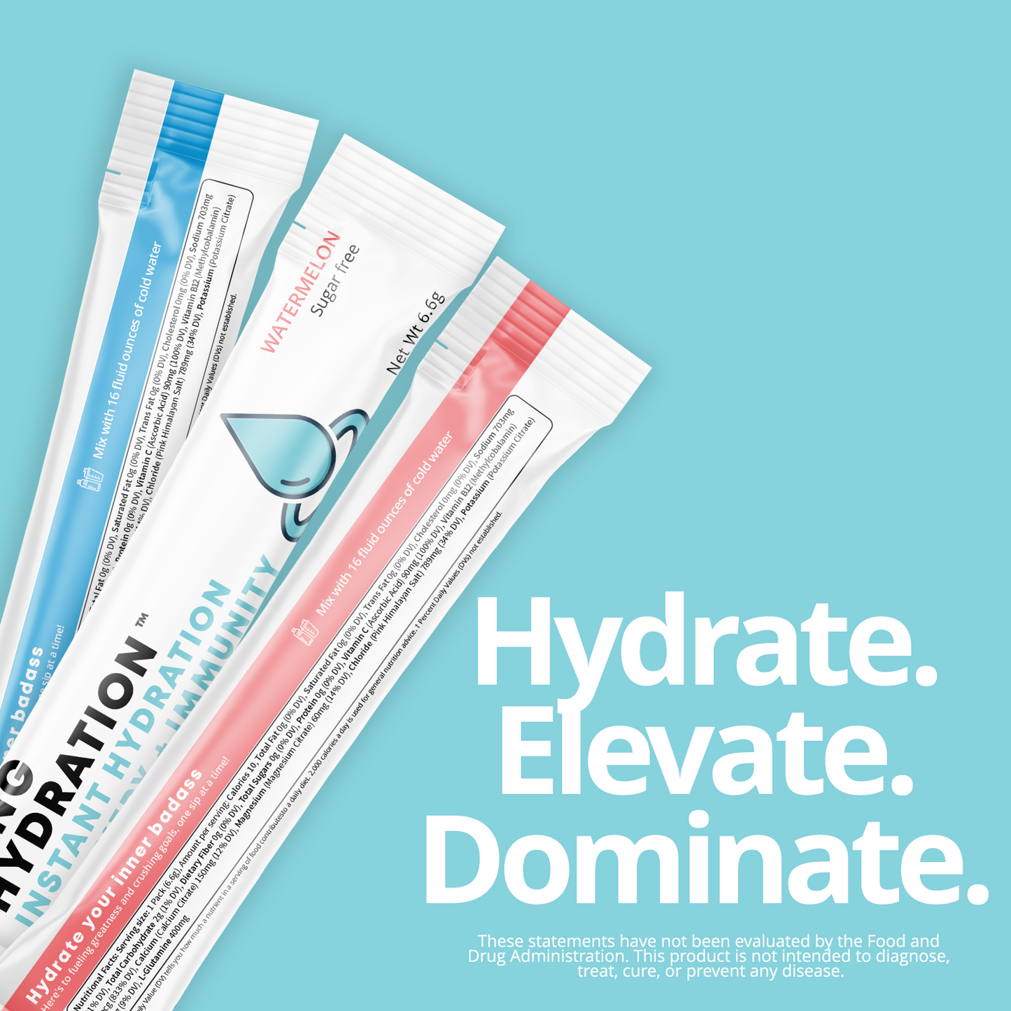 F'ing Hydration Packets - Quench Your Thirst for Greatness - Concordia Style Boutique