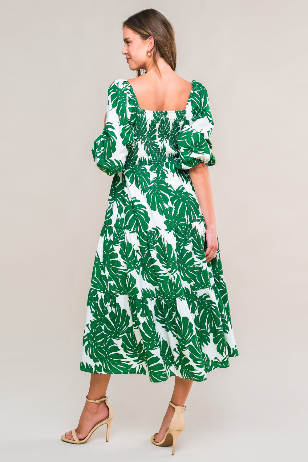 ALL THE DRAMA WOVEN MIDI DRESS - Concordia Style Boutique
