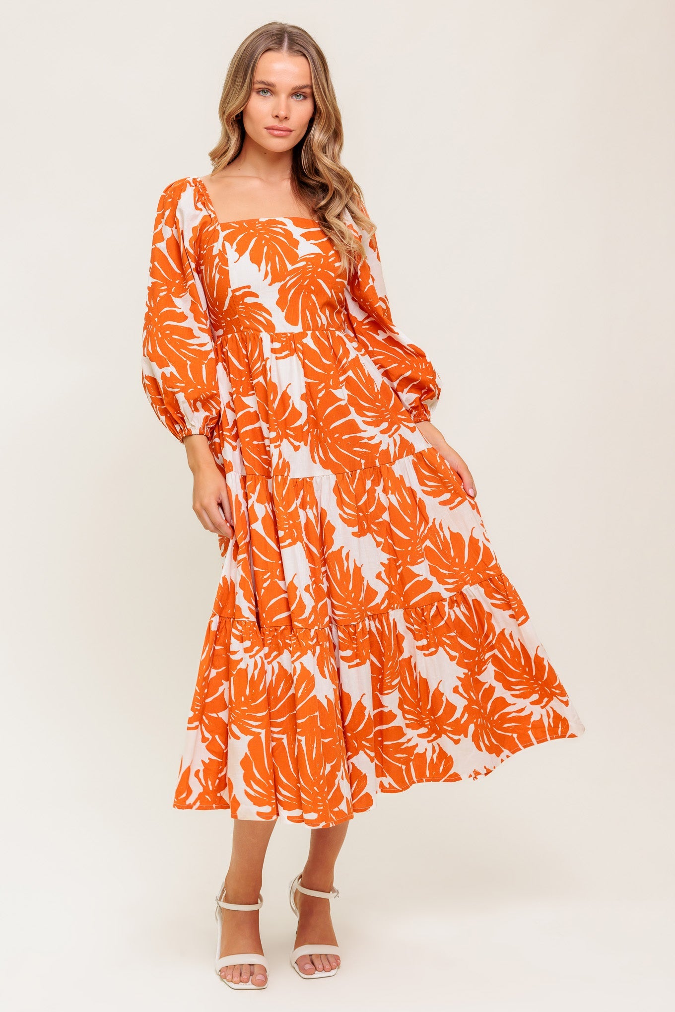 ALL THE DRAMA WOVEN MIDI DRESS - Concordia Style Boutique