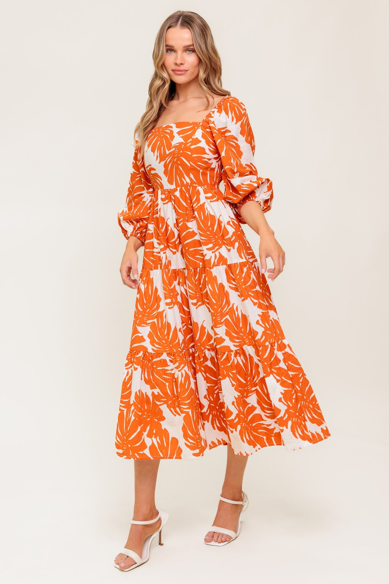 ALL THE DRAMA WOVEN MIDI DRESS - Concordia Style Boutique