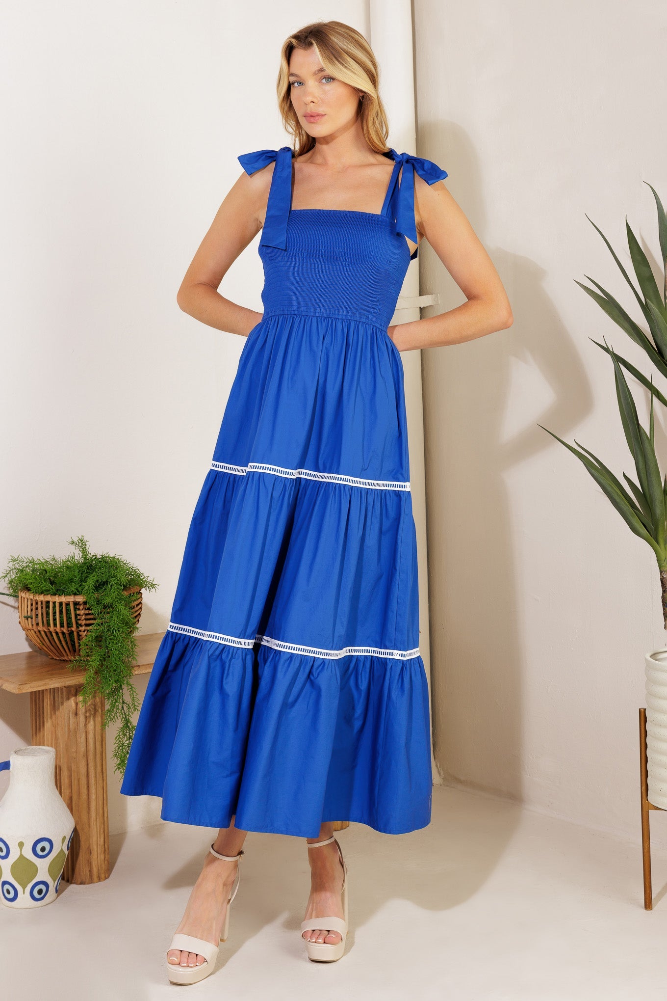 BETTER THAN EVER POPLIN MIDI DRESS - Concordia Style Boutique