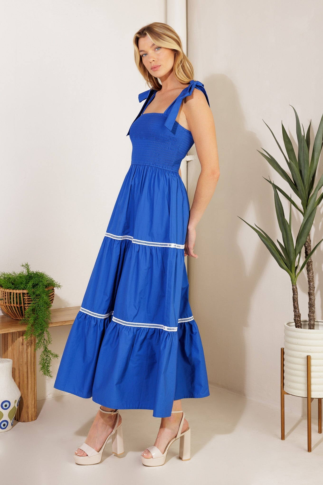 BETTER THAN EVER POPLIN MIDI DRESS - Concordia Style Boutique