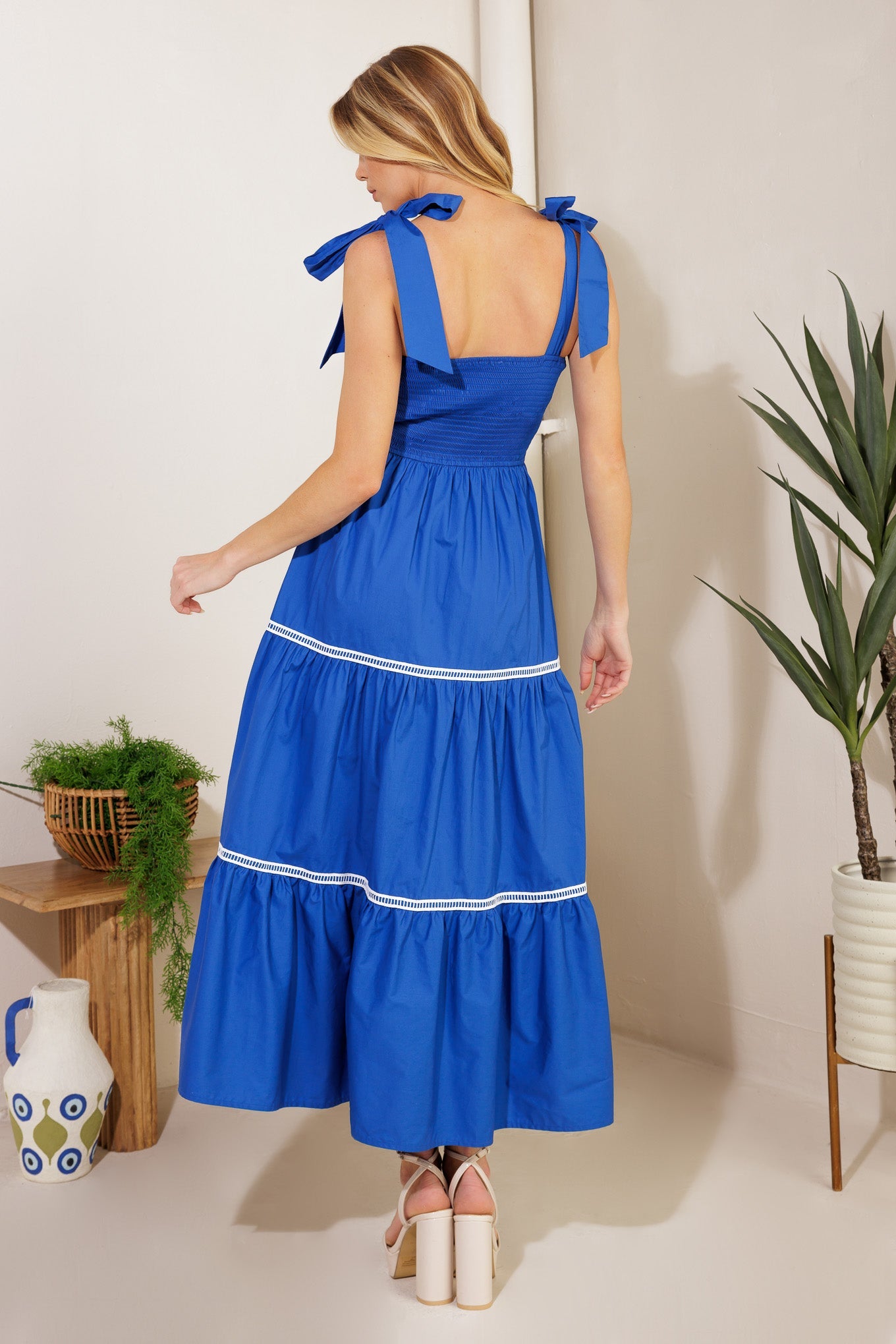 BETTER THAN EVER POPLIN MIDI DRESS - Concordia Style Boutique