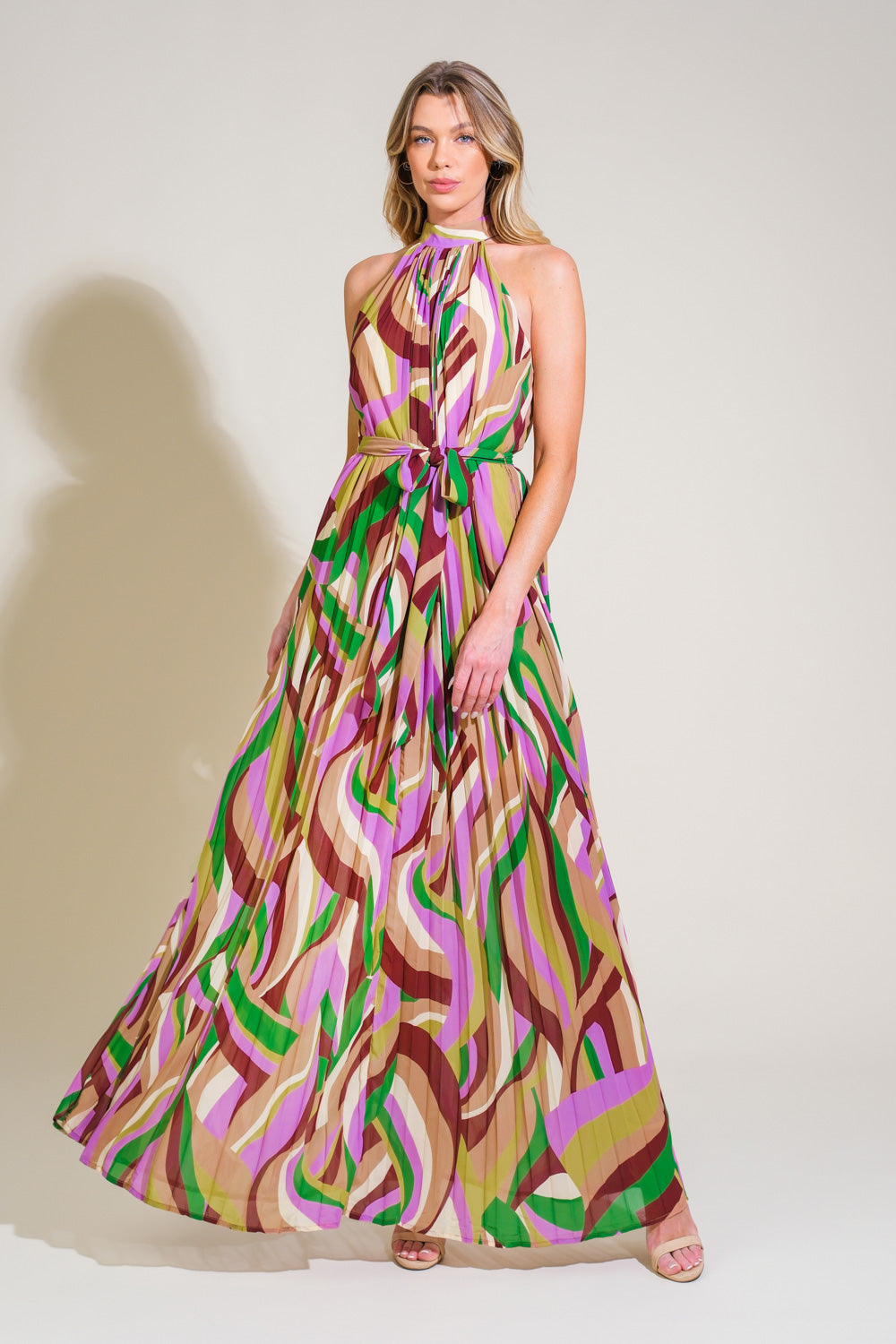 AS TIME GOES BY WOVEN MAXI DRESS - Concordia Style Boutique