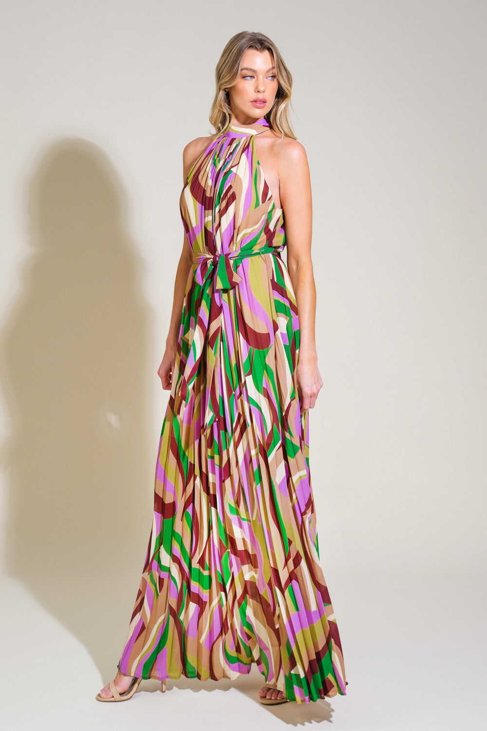 AS TIME GOES BY WOVEN MAXI DRESS - Concordia Style Boutique