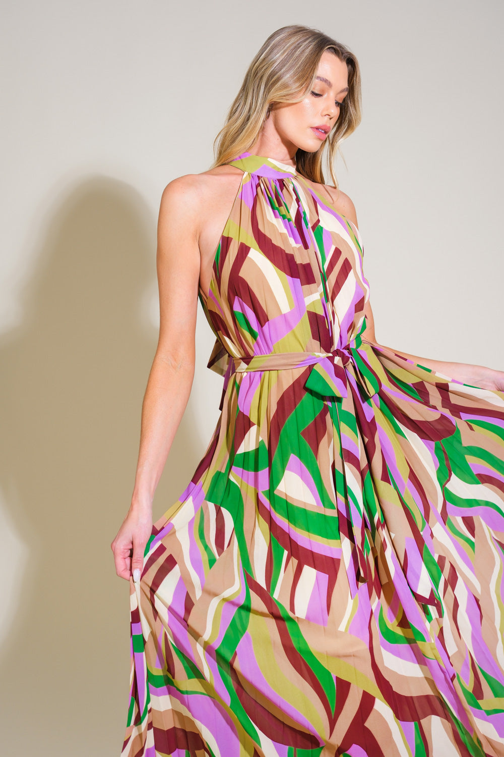 AS TIME GOES BY WOVEN MAXI DRESS - Concordia Style Boutique